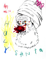Hin Sketch-Holy Santa