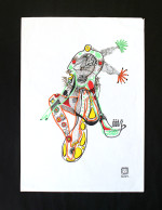 Pakal Sketch-Flower Girl