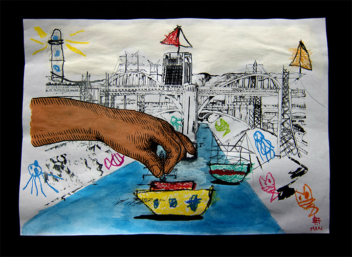 Hin Sketch-John Dolan's Bridge