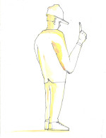 RUN Sketch-Man Standing