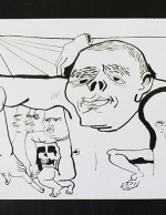 Pang Sketch-Untitled (Faces)