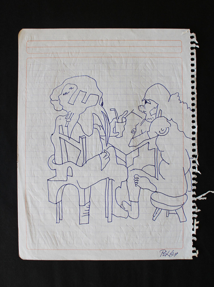 Pelucas Sketch-Las Posaderas