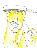 RUN Sketch-Man, Egg, Saucepan