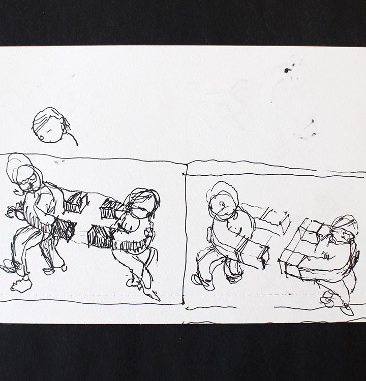 Millo Sketch-Magnet (Back)