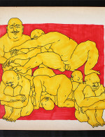 UNGA sketch-Yellow Fat Guys