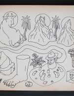 UNGA sketch-Sacred Mountains (Front)