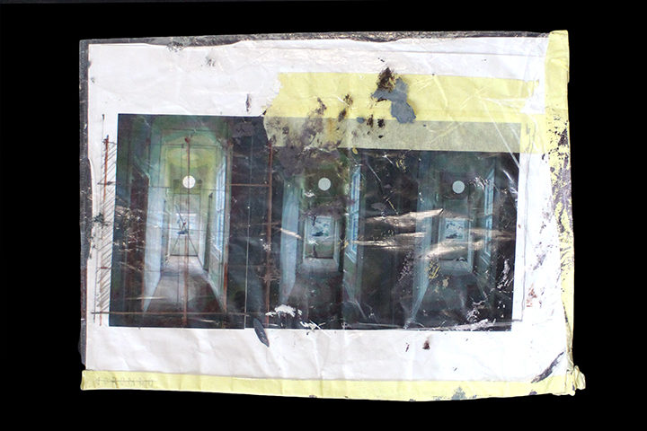 Borondo's FEARLESS Sketch (Front) for PUBLIC Festival