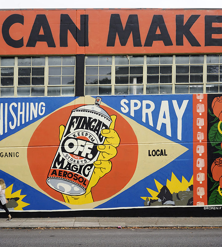 Deso -Magic Aerosol finished wall by Deso