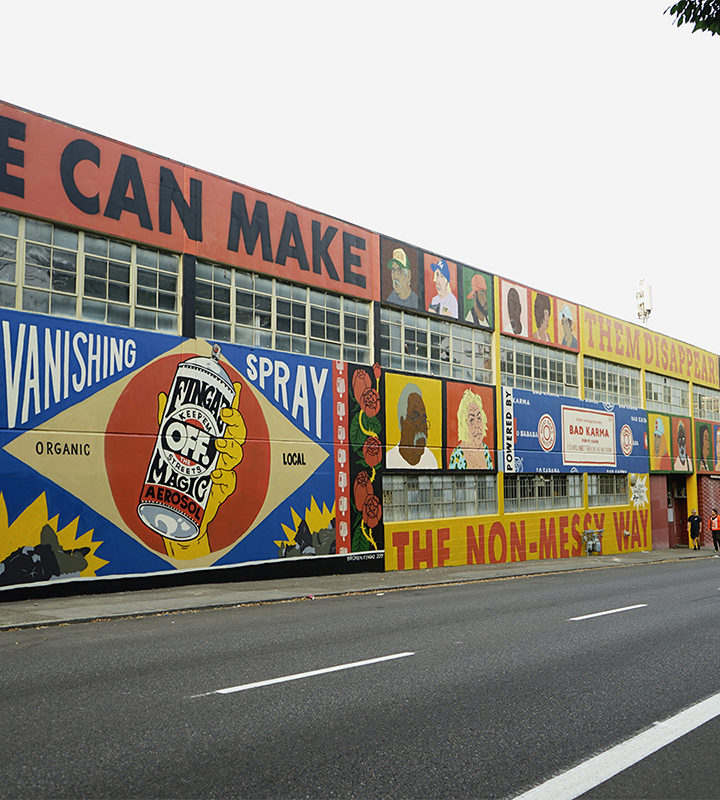 Deso -Magic Aerosol finished wall by Deso