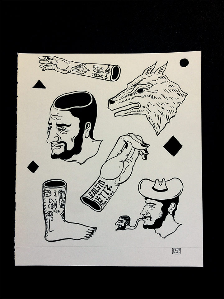 Pang Sketch-Mamasita Tattoo Sheet 2nd Runner