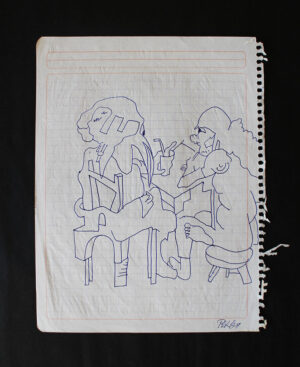 Pelucas Sketch-Las Posaderas