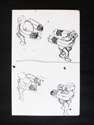 Millo Sketch-Magnet (Front)