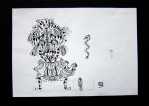 Pakal Sketch-King Pakal